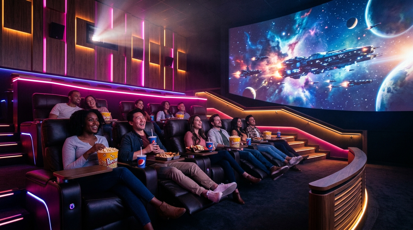 VIP Virtual Cinema Auditorium Artwork